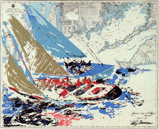 Leroy Neiman America's Cup